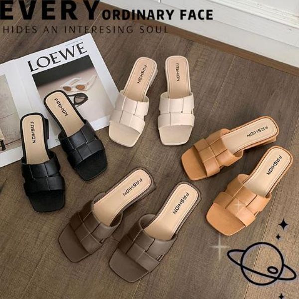 FBAShop สินค้าสุดปังเข้าใหม่พร้อมส่ง  รองเท้าแตะแบบสวมลำลองแฟชั่น งานทรงเกาหลี สวมใส่ง่าย รองเท้าดีๆที่ควรมีติดตู้ไว้ซัก