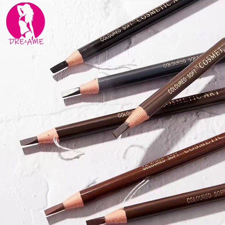 ดินสอเขียนคิ้ว แบบกันน้ำ ดินสอเขียนคิ้วแบบเชือก เขียนคิ้วเชือกดึง ไม่ต้องเหลา เขียนคิ้วกันน้ำ