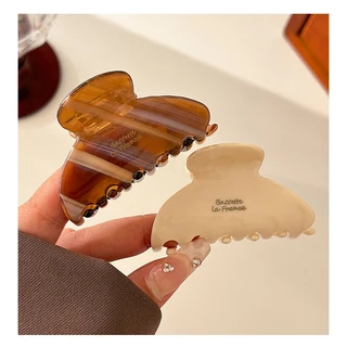 Luxury Medium Clip ขนาด 6.5cm กิ๊บหนีบผมสุดหรู สไตส์เกาหลี รุ่นใหม่ล่าสุด ผิววาว . กิ๊บติดผม กิ๊บผม กิ๊บเกาหลี แฟชั่น