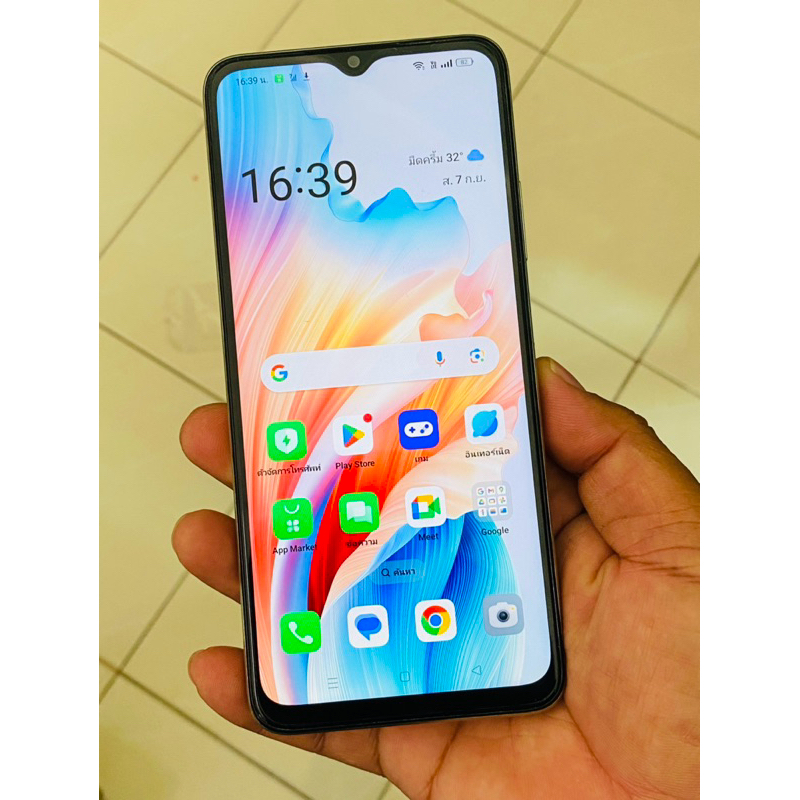 Oppo A38 แรม 6+4GB รอม 128GB มือสอง สภาพมือ 1 ประกันศูนย์เหลือ 10 เดือน