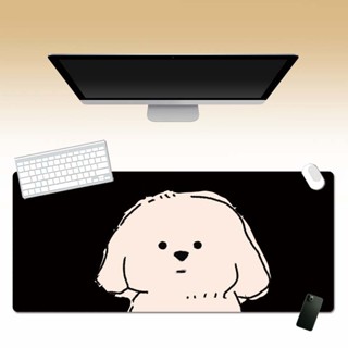 [พร้อมส่ง] แผ่นรองเมาส์ ลายการ์ตูนน้องหมา mouse pad งานเย็บข…