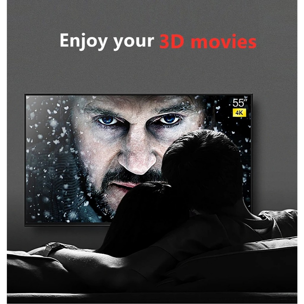 Veggieg Cable HDMI 2.0 4K 60Hz  1.5M/3M/5M/10M สายเชื่อมต่อแสดงผล ความละเอียดสูงและคมชัด