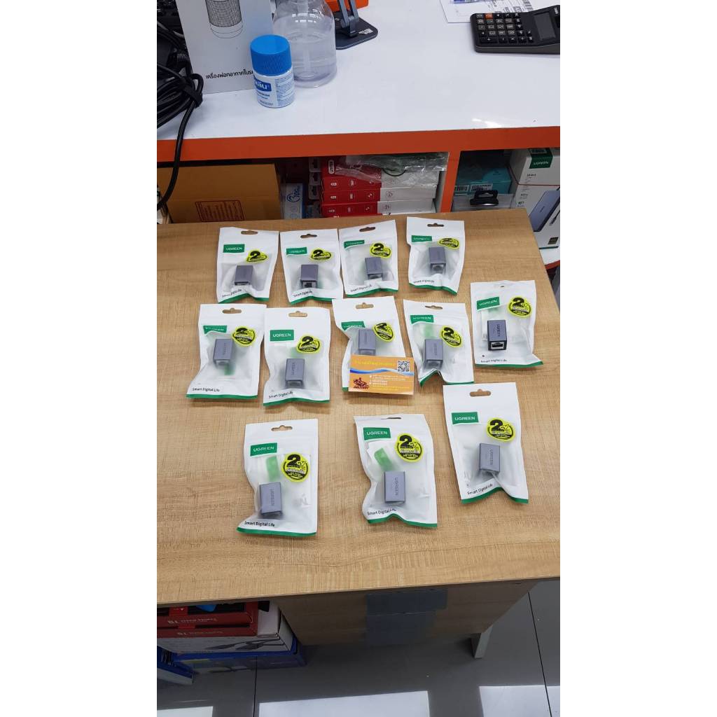 UGREEN ⚡️FLASH SALE⚡️ RJ45 Coupler 10Gbps Ethernet Extender, Cat8/7/6A LAN Connector F/F Aluminum Alloy NW261 15117 - รูปที่ 7