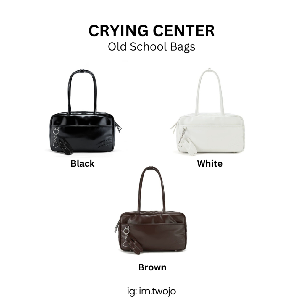 (Preorder) Crying Center Old School Bag