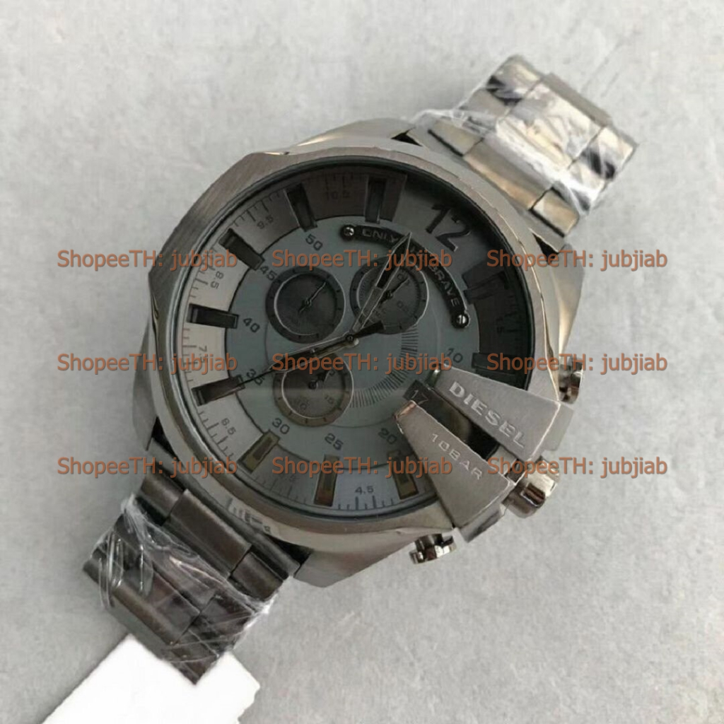 [Pre] Diesel Mega Chief 51mm DZ4282 DZ4283 DZ4308 DZ4309 DZ4328 DZ4329 DZ4338 DZ4360 นาฬิกาผู้ชาย