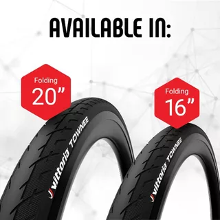 ยางนอก VITTORIA TOWNEE ยางนอก(ขอบพับ) 16X1.35 20X1.35 20X1.50 26X1.50 26X1.75 27.5X1.75