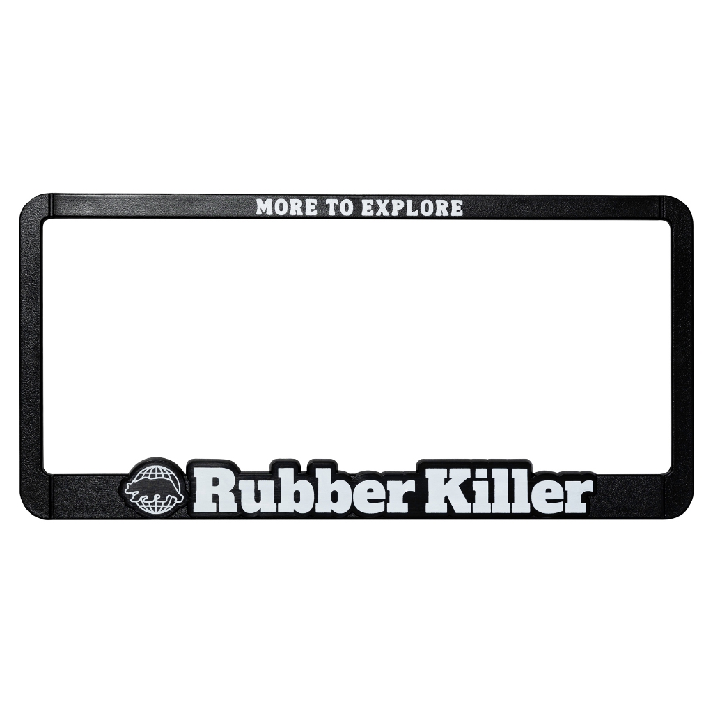 Rubber Killer - CAR LICENSE PLATE FRAME - Black - 102570003