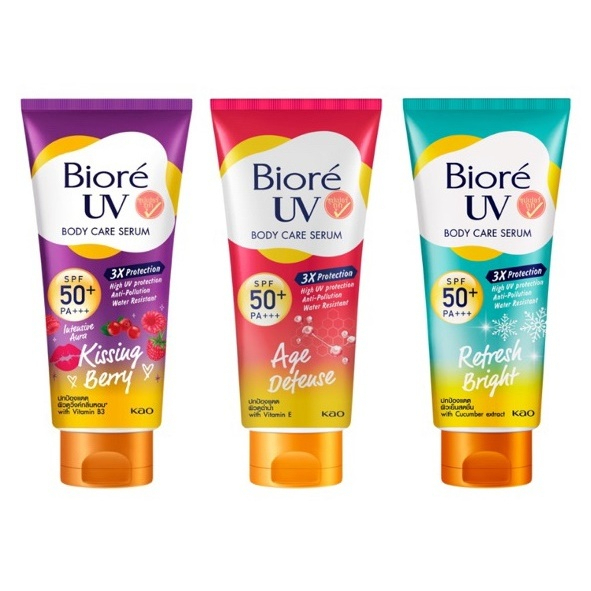 บิโอเร ยูวีบอดี้เซรั่ม Biore UV Body Care Serum SPF50+ PA+++