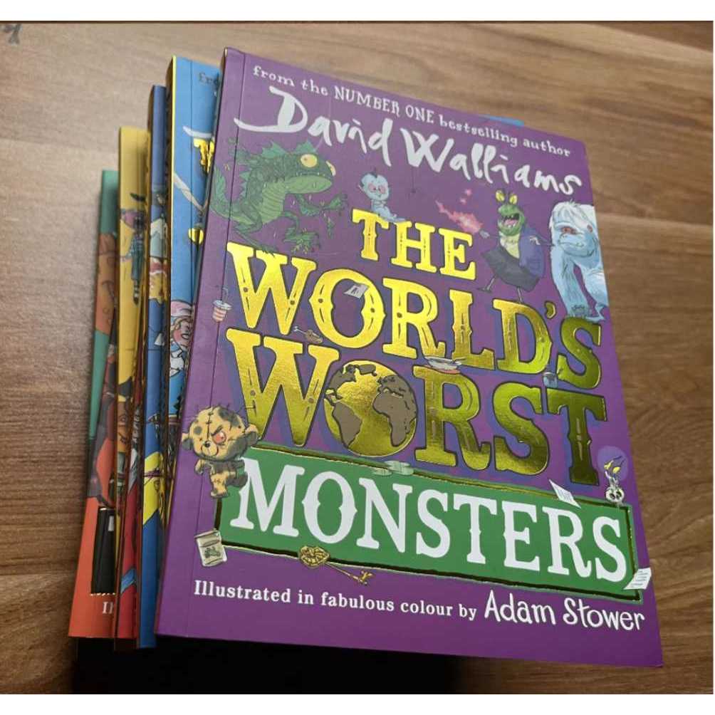 หนังสือ The World’s Worst Series ปกอ่อน FULL COLOUR!