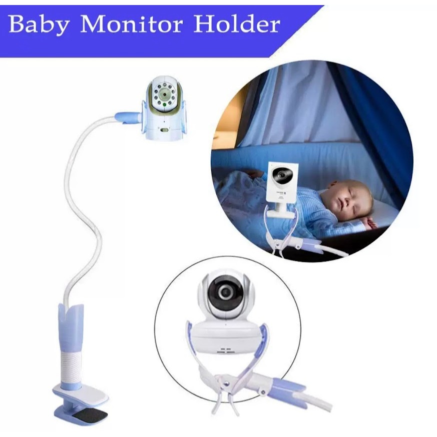 ความปลอดภัยภายในบ้าน Baby Monitor ผู้ถือกล้อง Fixing Magic เข็มขัด360องศาอลูมิเนียมหมุนอลูมิเนียมแขน 85ซม./95ซม./105ซม.