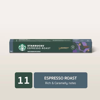 ใหม่ Starbucks Nespresso capsule กาแฟแคปซูล สตาร์บัคส์ ของแท้พร้อมส่ง แคปซูลกาแฟสตาร์บัค (บรรจุ10แคปซูล)