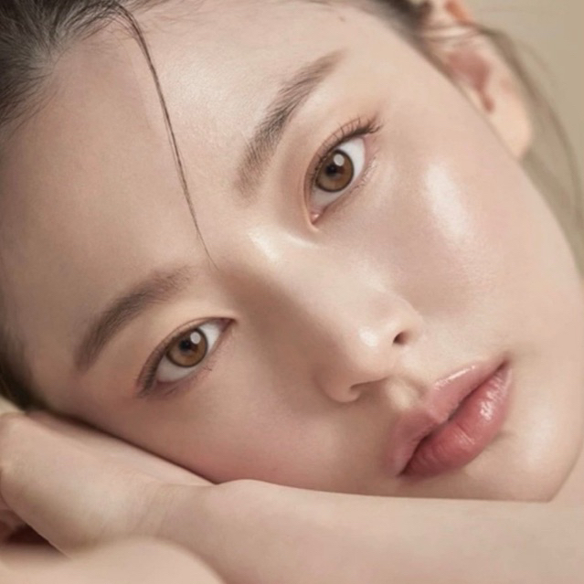 คอนแทคเลนส์ รายเดือน Mini Roxy brown / gray วัสดุ Silicone Hydrogel DIA 14.0 สีธรรมชาติ MAYALENS รูปที่ 2