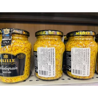 MAILLE WholeGrain Mustard 210g.โฮลเกรนมัสตาร์ด ขนาด 210 กรัม