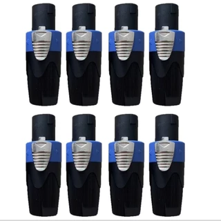 (ราคาต่อแพ็ค 2-10ตัว) สเป็คคคอนตัวผู้ สีน้ำเงิน-สีแดง สปิกคอนสำหรับเข้าสายลำโพง วัสดุเกรดดี ทนต่อความร้อน สวยแข็งแรงได้