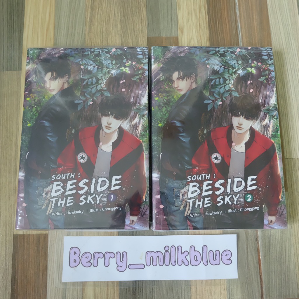 นิยายวาย south beside the sky1-2เล่มจบ มือสอง