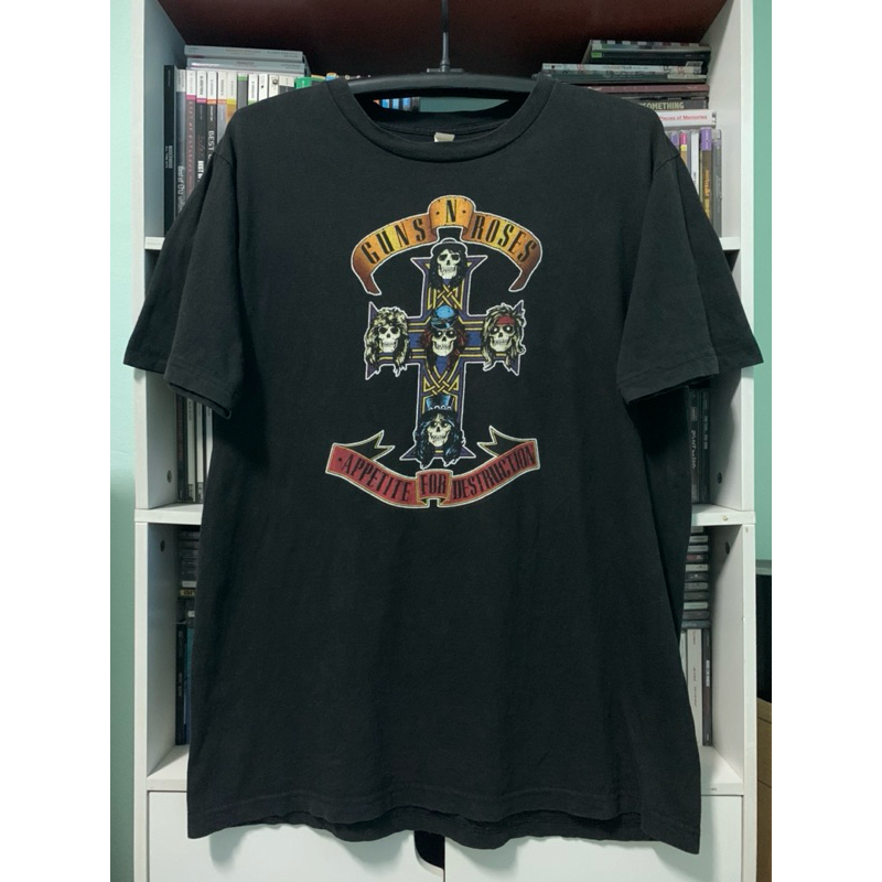 เสื้อวงลิขสิทธิ์แท้ Guns N’ Roses🇺🇸Appetite for Destruction