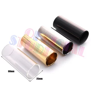 แท่งสไลด์กีตาร์ มี 4 ตัวเลือก Chrome plated Guitar Slide ｛ส่งเร็ว 🚀｝