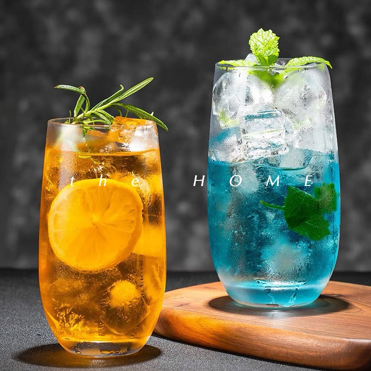 【SALEราคาพิเศษ】Collins glass mojito แก้วค็อกเทล สําหรับใส่เครื่องดื่มเย็น Cocktail 420ML/520ML
