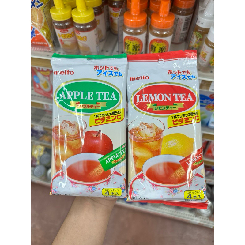 🍎Meito Tea🍋ชาผลไม้พร้อมชง สะดวกชงง่าย