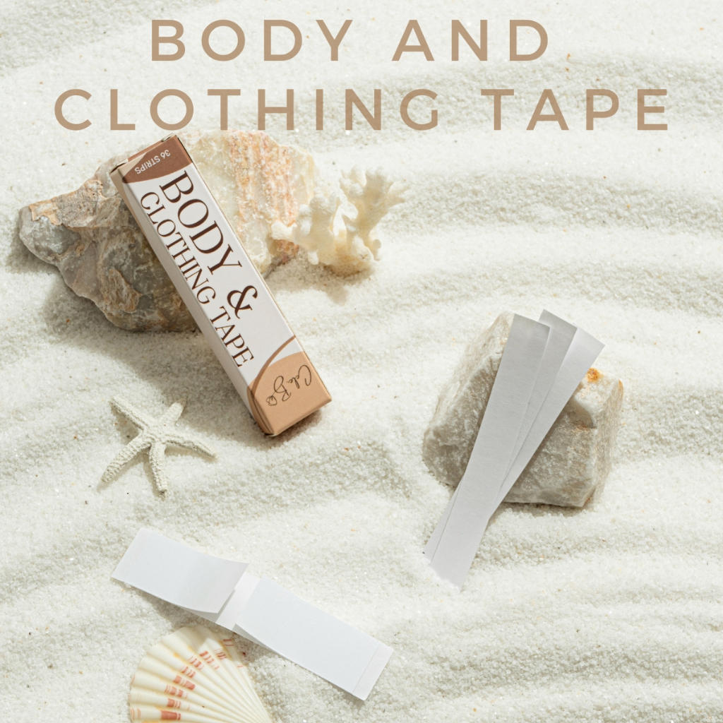 Cele.b เทปกันโป๊ 36ชิ้น Clothing Tape เทปติดเสื้อคอลึก/ติดปกเสื้อ/กันสายเดี่ยวหลุด Invisible Tape