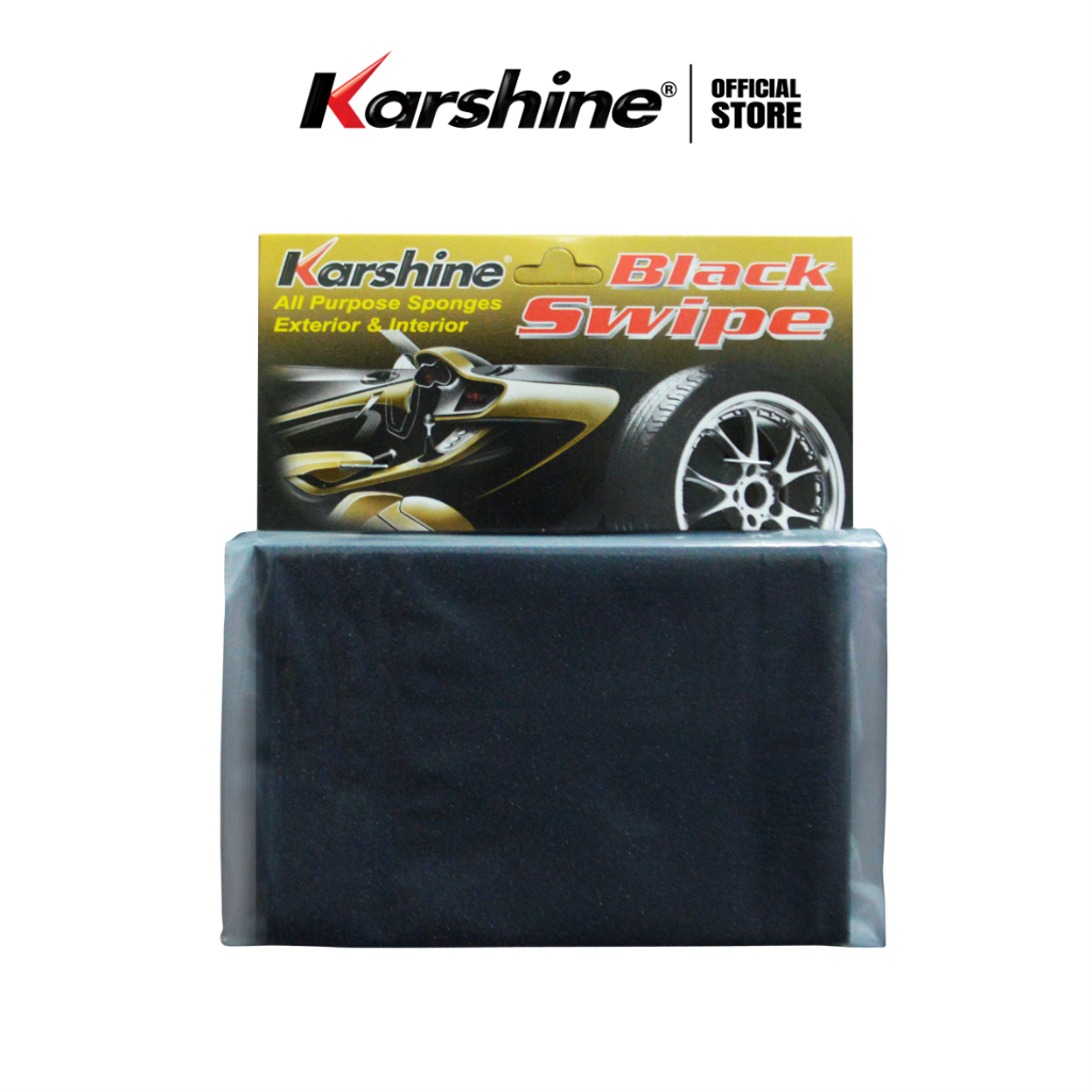 Karshine ฟองน้ำแบล็ค สไวป์ 3.5*5*2 cm.