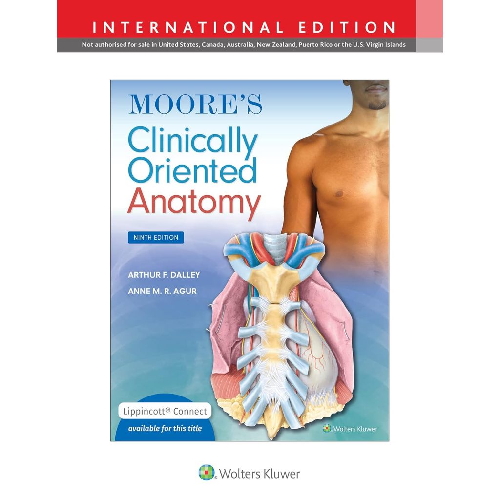 (ภาษาอังกฤษ) MOORE'S CLINICALLY ORIENTED ANATOMY (IE) 9781975209551