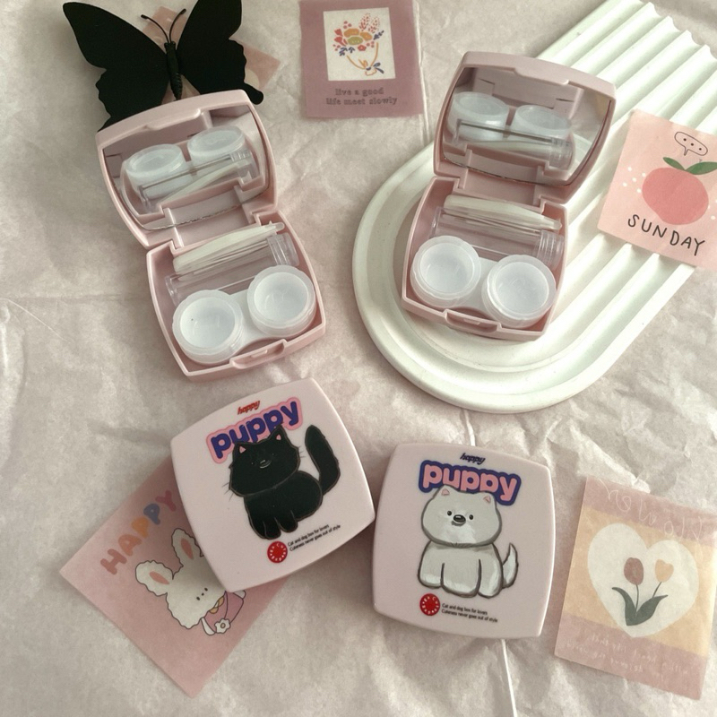 ตลับคอนแทคอลนส์น่ารัก พร้อมส่ง1-2วัน