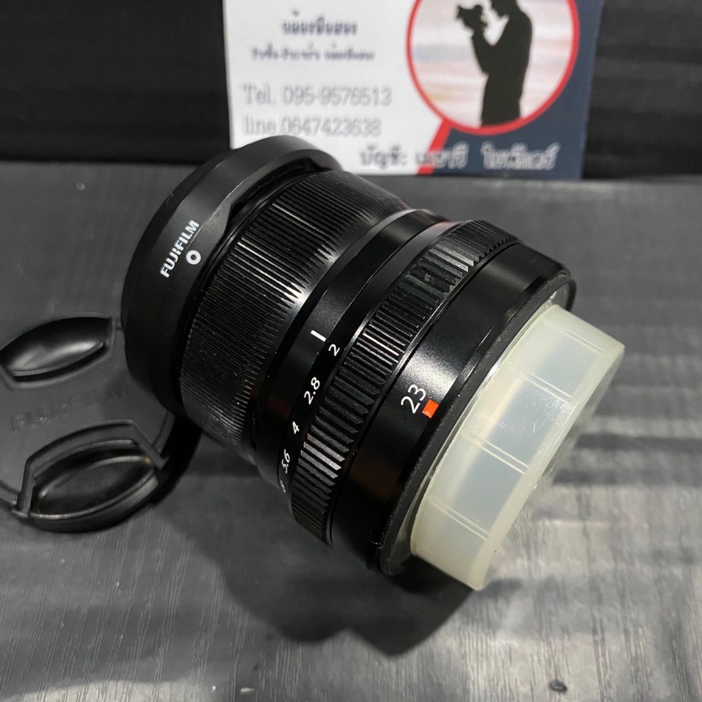 เลนส์ fuji 23 f2 R สภาพดี