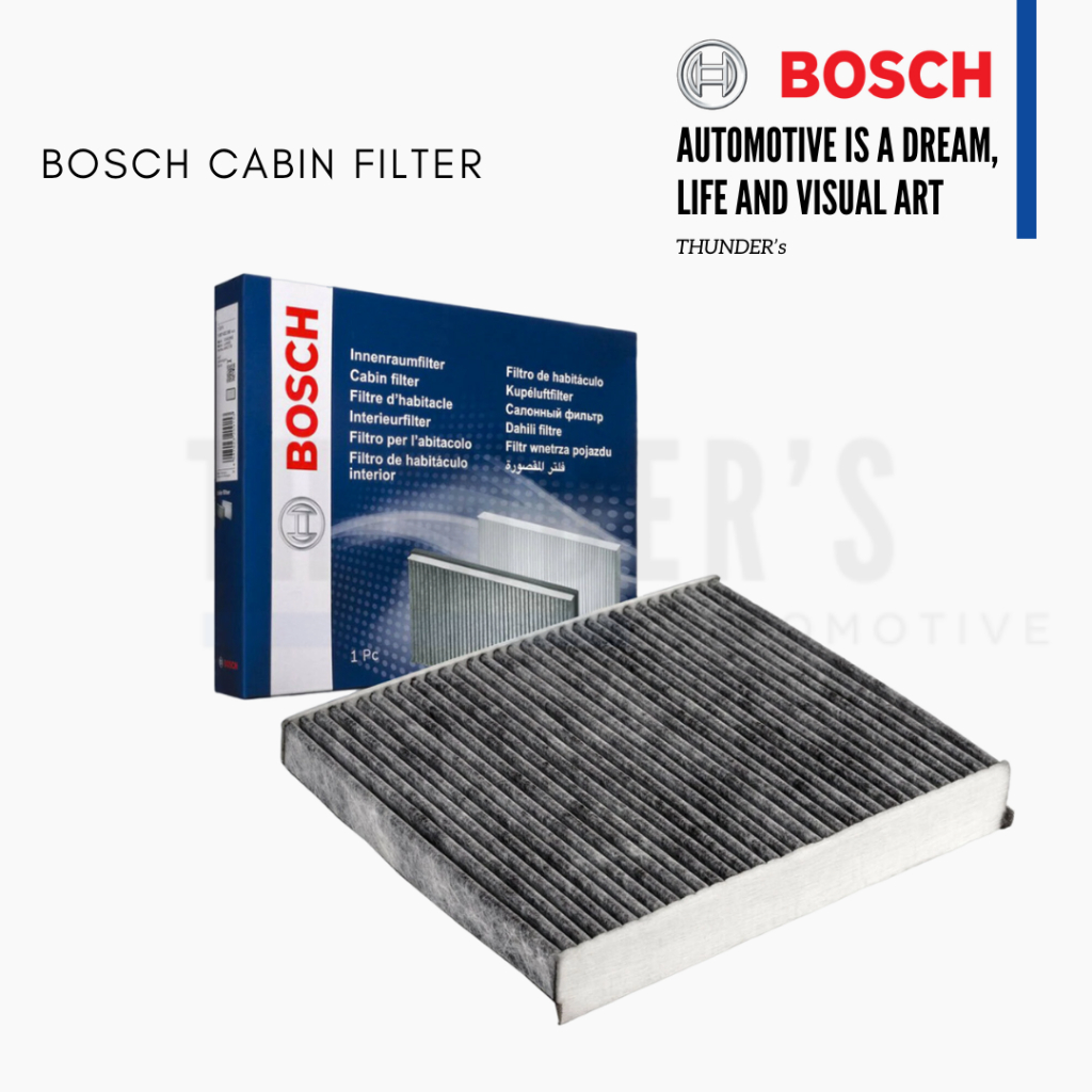 BOSCH กรองแอร์ คาร์บอน Activated carbon cabin filters