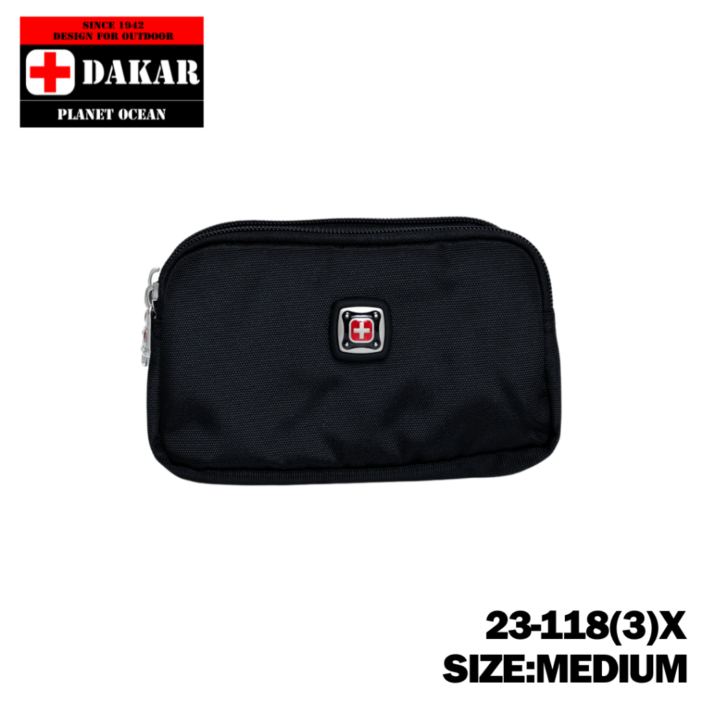 DAKAR กระเป๋าคล้องเข็มขัด (ขนาดกลาง) / คาดเอว รุ่น 23-118(3)X