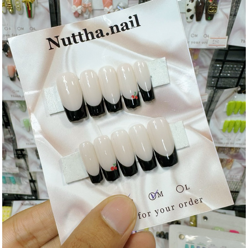เล็บปลอมเจลแท้ 100% ไม่ลอก อะไหล่ไม่หลุด