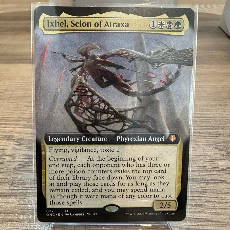 Phyrexia: All Will Be One Commander Decks Variants: Ixhel, Scion of Atraxa (Extended Art)