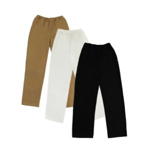 BASIC PANTS (OFF WHITE / KHAKI / BLACK)