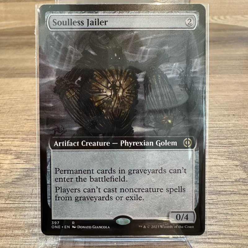Phyrexia: All Will Be One Variants: Soulless Jailer (Extended Art)
