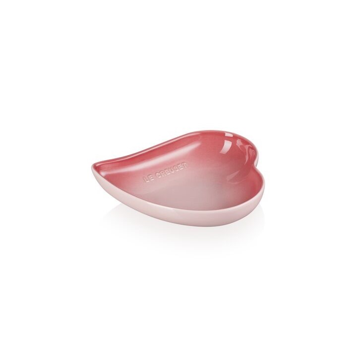 จานเซรามิครูปหัวใจ ชนาด 20cm สีชมพู 20CM SPHERE HEART PETAL DISH PALE ROSE