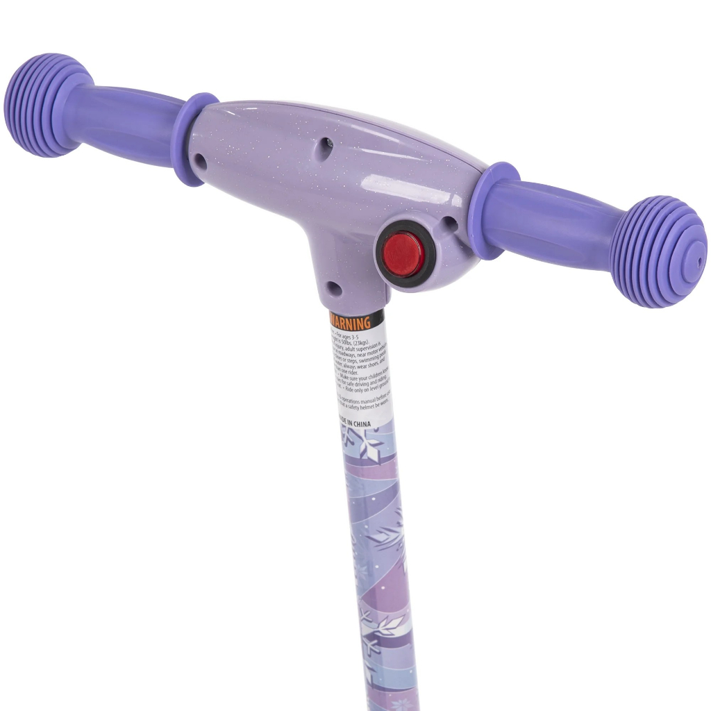 นำเข้า🇺🇸 สกู๊ตเตอร์ไฟฟ้า 2 in 1 เป่าบับเบิ้ลได้ ลายโฟเซ่น Disney Frozen 3-Wheel Ride-On Electric Bubble Scooter - รูปที่ 3