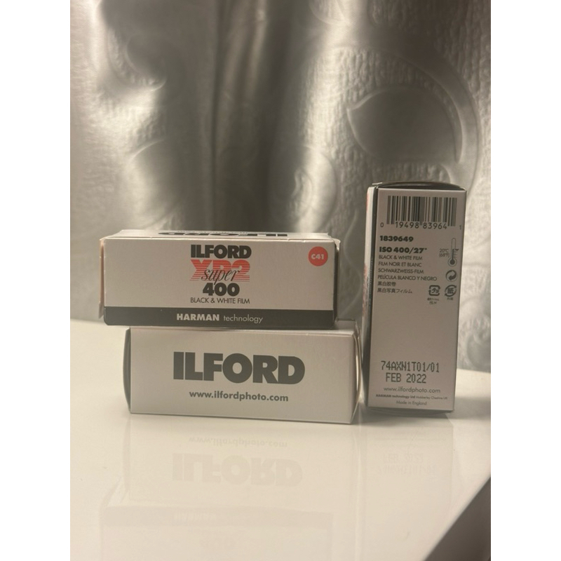 ฟิล์มขาวดำ ILFORD XP2 Super 400 120 (หมดอายุ 02/2022)