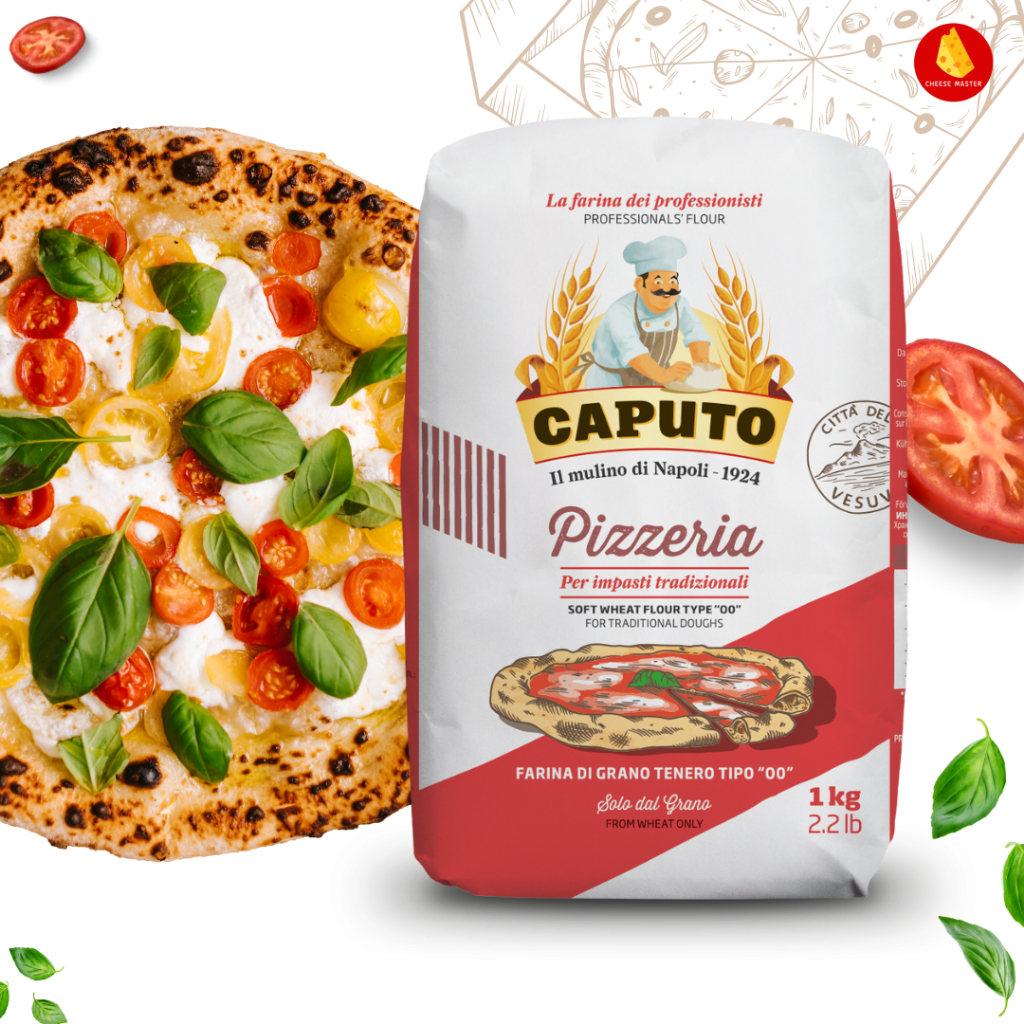 ขายส่ง แป้งพิซซ่า คาปูโต้ แป้งนาโปลี Caputo Pizza Flour 1kg Type 00
