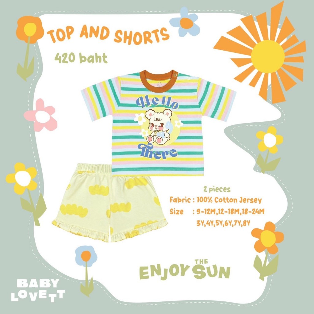29 Wanderlust - Top and Shorts