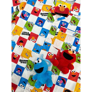 ชุดนอน Elmo & Friends เซซามี่สตรีท 🌈 ผ้า Cotton Silk |คอตตอนพรีเมี่ยม (อก 42) งานป้ายลิขสิทธิ์แท้ 100% ลายน่ารักมาก