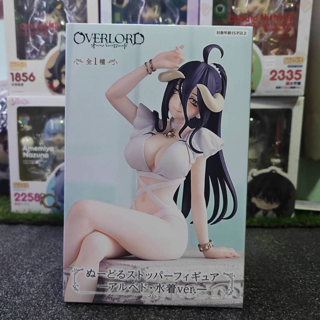 (พร้อมส่ง) Overlord - Albedo - Noodle Stopper Figure - Mizugi ver. (FuRyu)