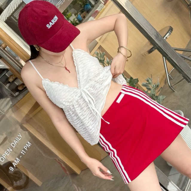 กระโปรงสั้น สไตล์สปอร์ต เซ็กซี่ sport mini skirt