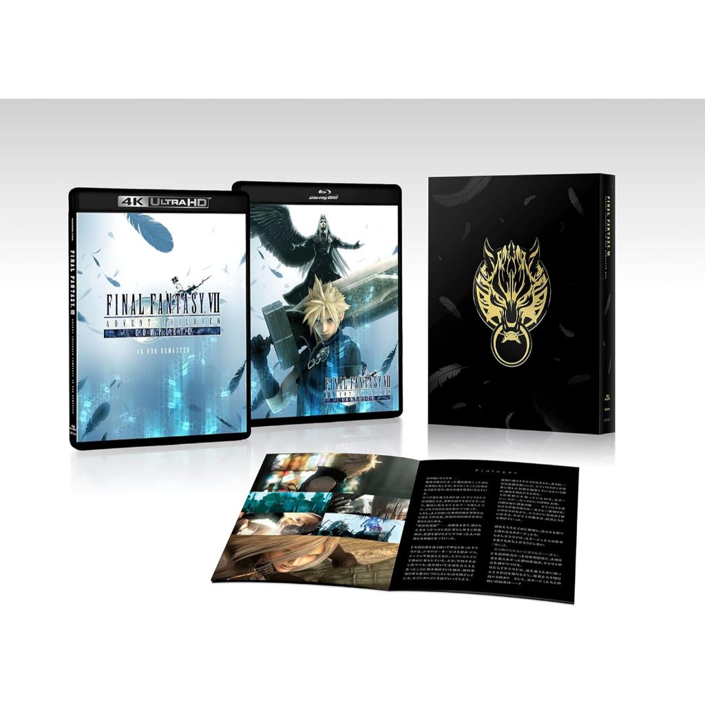 Final FANTASY VII ADVENT CHILDREN COMPLETE 4K HDR REMASTER BOX [บลูเรย์]
