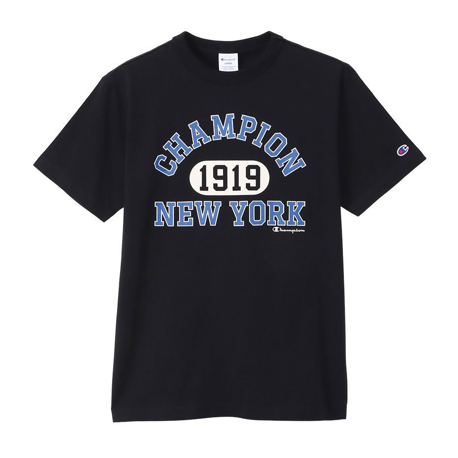 CHAMPION SHORT SLEEVE T-SHIRT-เสื้อยืดทีเชิ๊ตสำหรับผู้ชาย#C3-Z343-090