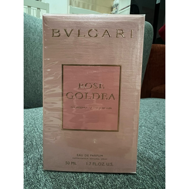 New น้ำหอม BVLGARI ROSE GOLDEA Eau De Parfum 50 ml. ของใหม่ ของแท้