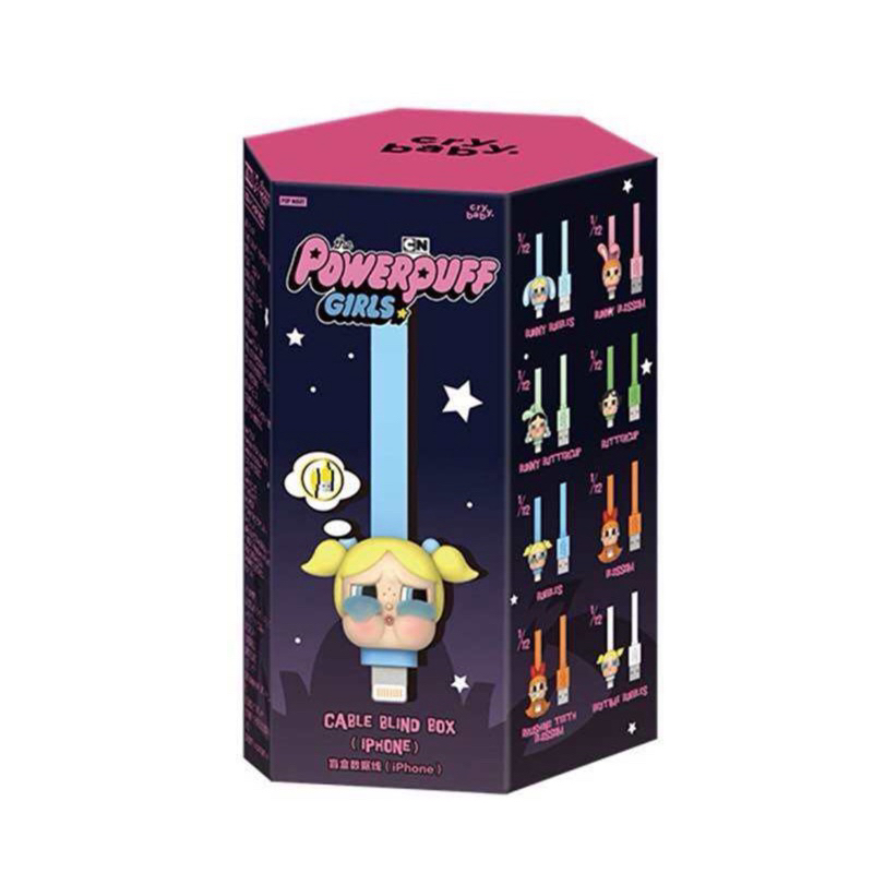 พร้อมส่งในไทย 💖ของแท้ สายชาร์จ crybaby × Powerpuff Girls Series Cable