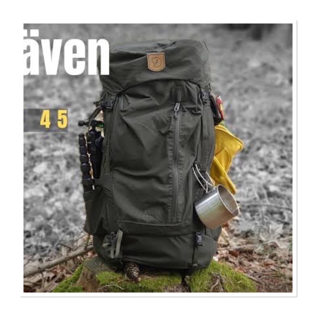 Fjallraven abisko friluft 45 กระเป๋าเดินทาง กระเป๋าเดินป่า