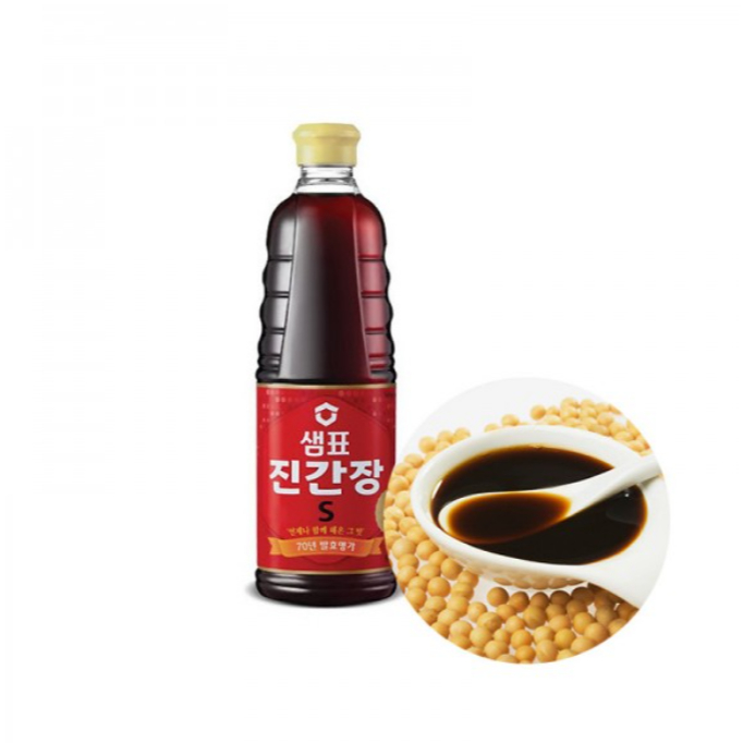 Sempio SOYSAUCE JIN S 860ML จินเอส ซอสถั่วเหลืองเกาหลี 진간장 - รูปที่ 4