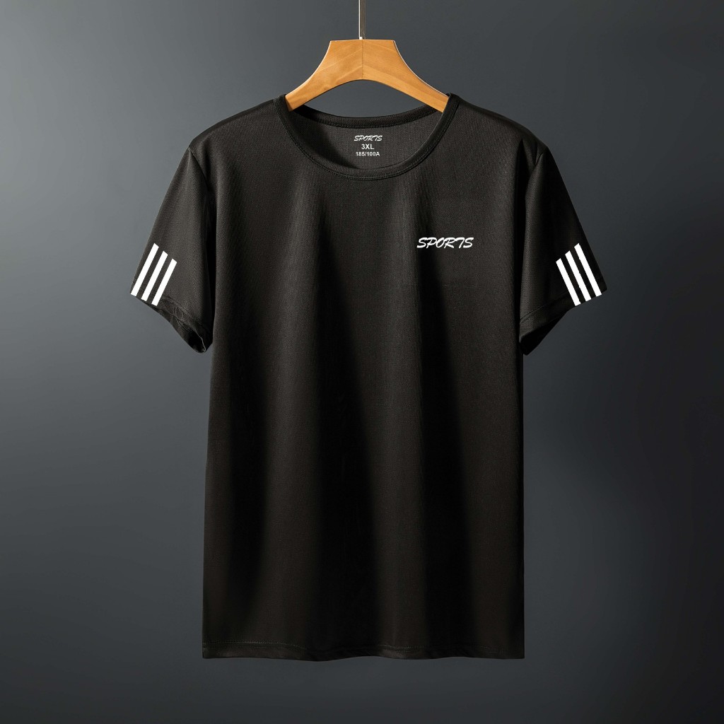 CC-306*801เสื้อยืดแขนสั้นสำหรับผู้ชาย คอกกลม ผ้าบาง ๆ เย็นแห้งเร็ว