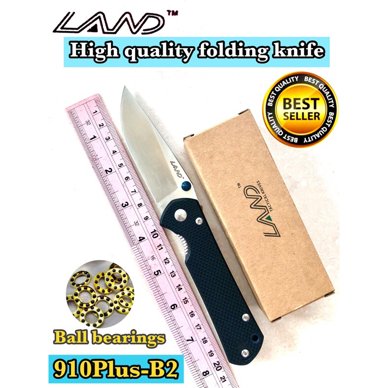 High quality folding knife Land 910Plus-B2 for collection and camping 🏕️